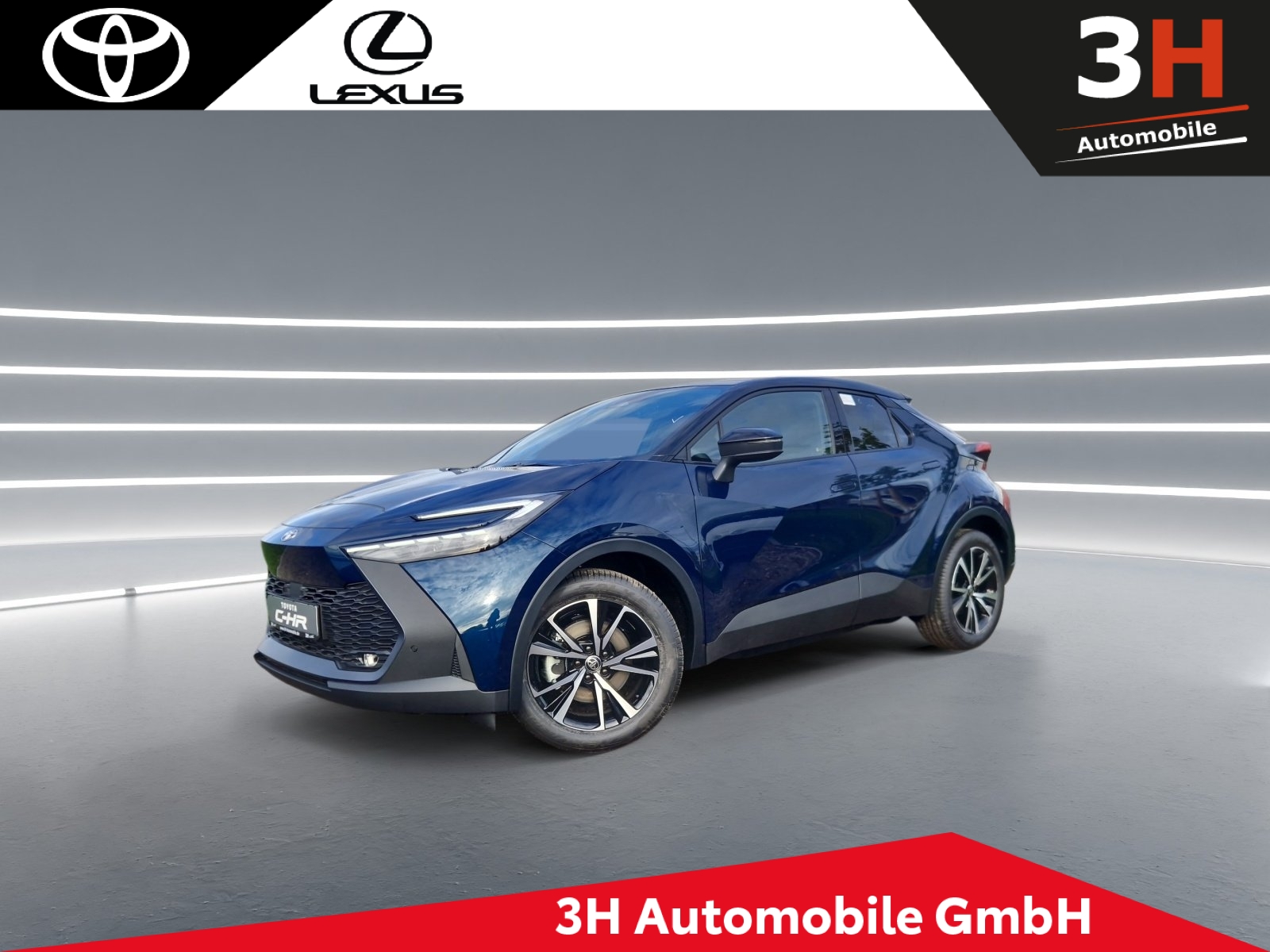 Foto 1 - C-HR Plugin Hybrid Teamplayer * Vorführwagen, midnight teal/ Dach schwarz