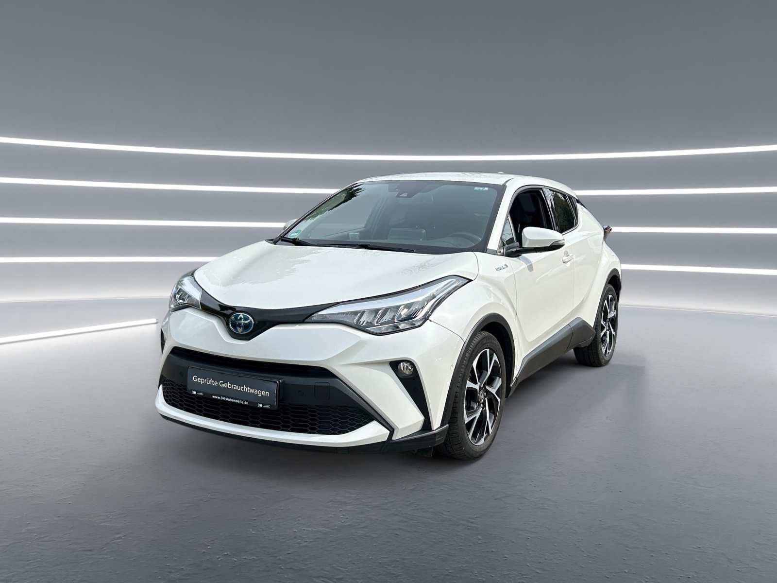 Foto 1 - C-HR 1.8-l-Hybrid Team D, AHK, weiss