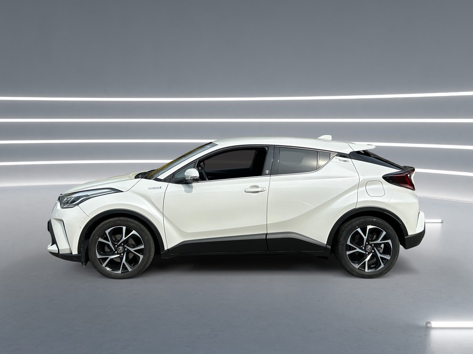 Foto 1 - C-HR 1.8-l-Hybrid Team D, AHK, weiss