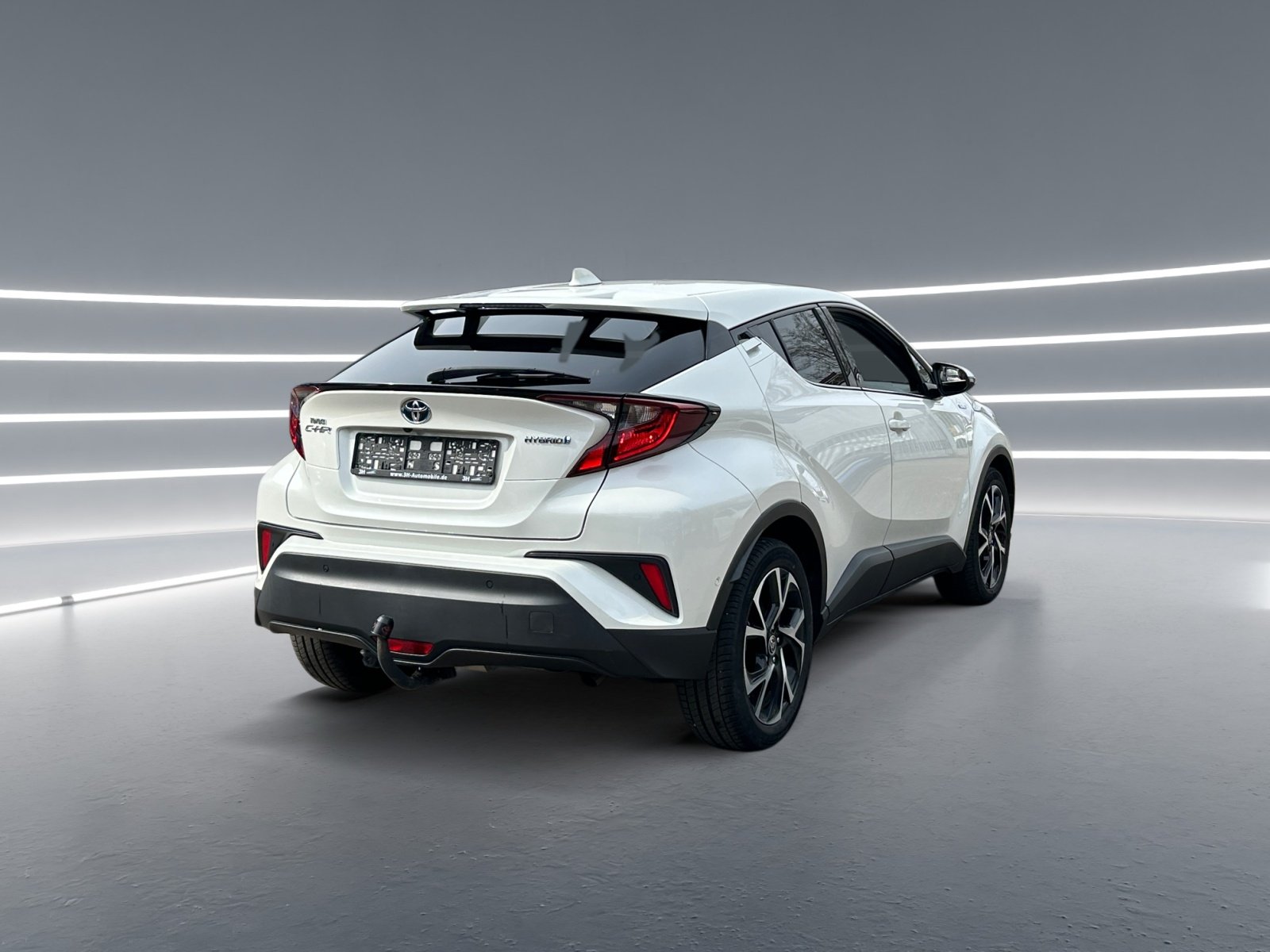 Foto 1 - C-HR 1.8-l-Hybrid Team D, AHK, weiss
