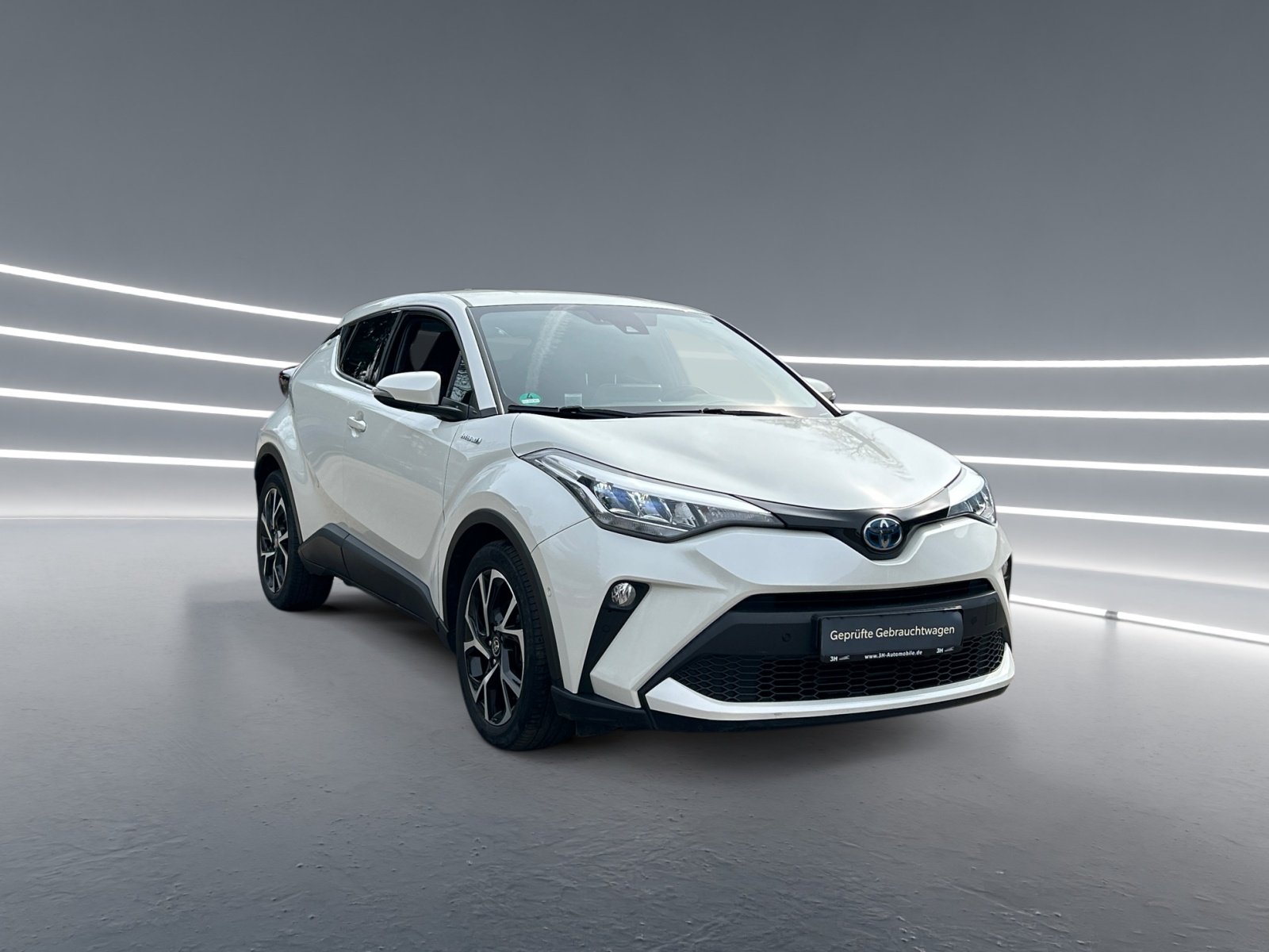 Foto 1 - C-HR 1.8-l-Hybrid Team D, AHK, weiss