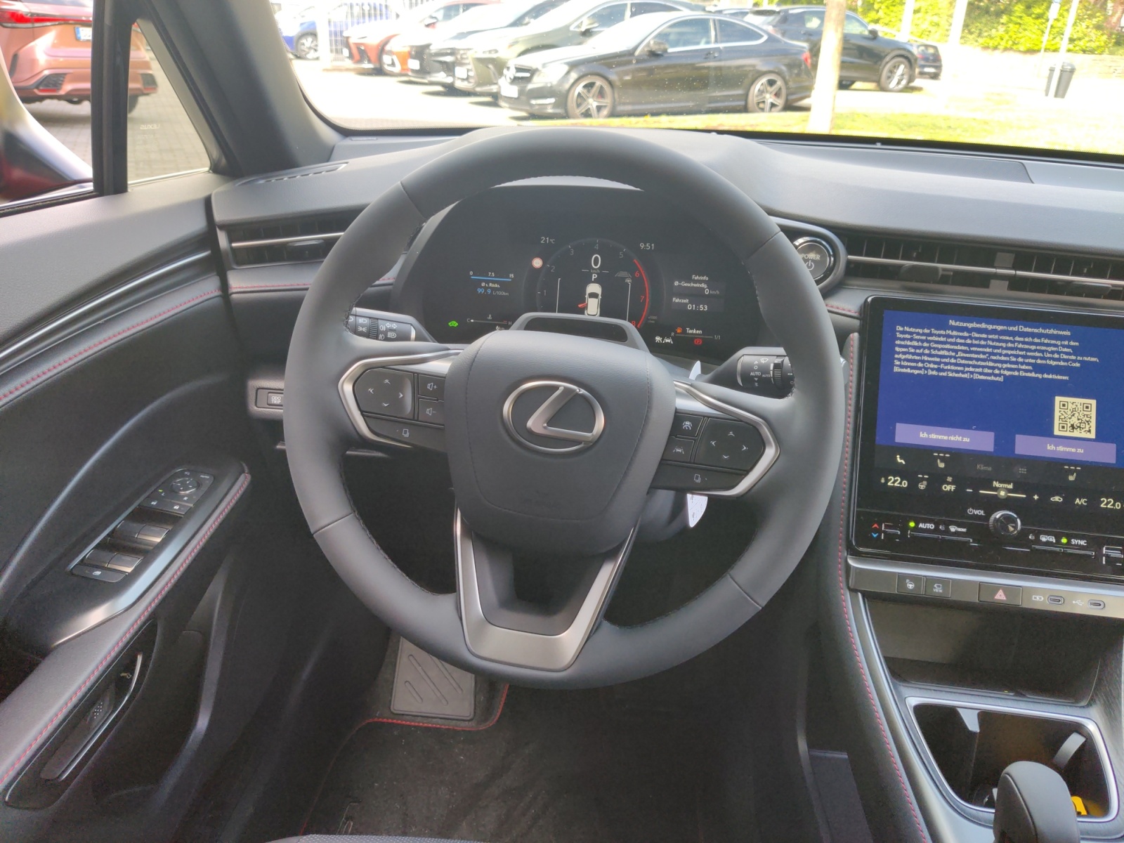 Foto 1 - LBX Elegant Black Edition *HUD, 360°, Leder*, karmina-rot