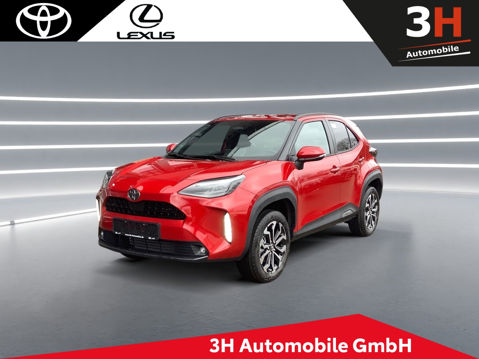 Foto 1 - Yaris Cross 1,5l Hybrid Teamplayer Winter Safety, karmina-rot