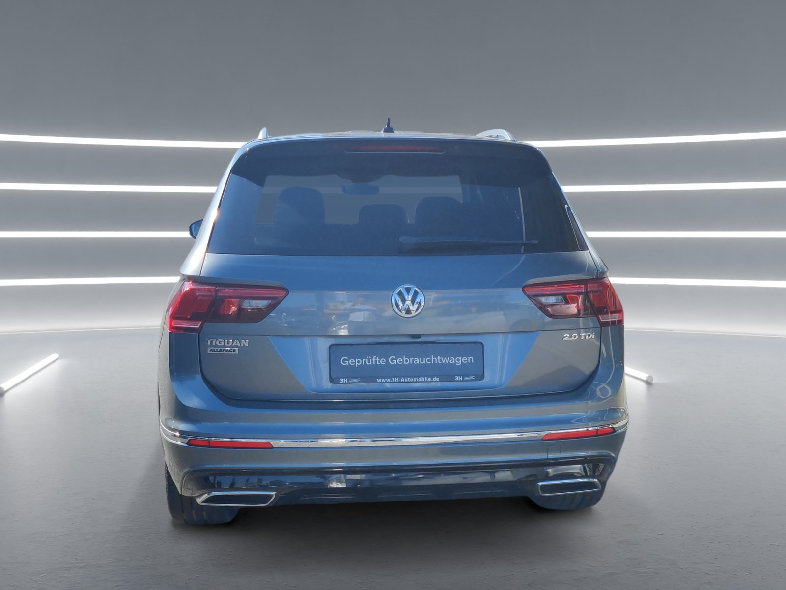Foto 1 - Tiguan Allspace 2.0 TDI *R-Line, IQ Light*, grau