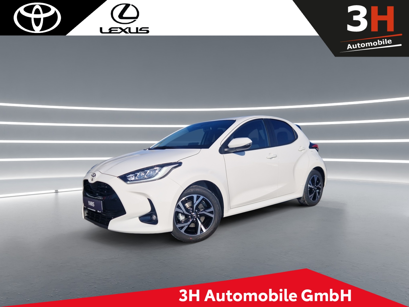 Foto 1 - Yaris Hybrid Teamplayer + Comfort-Paket, schneeweiß