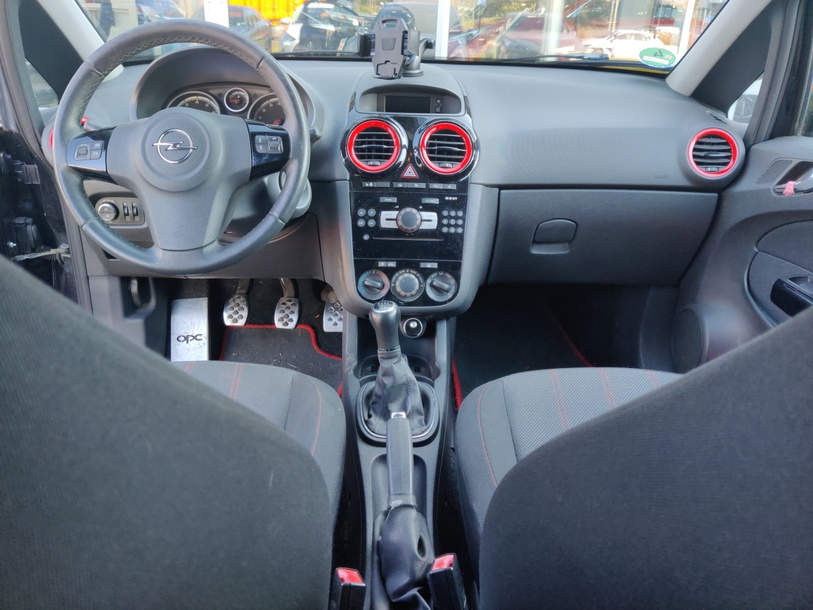 Foto 1 - CORSA 1,4 Klima Seitenschaden, Schwarz