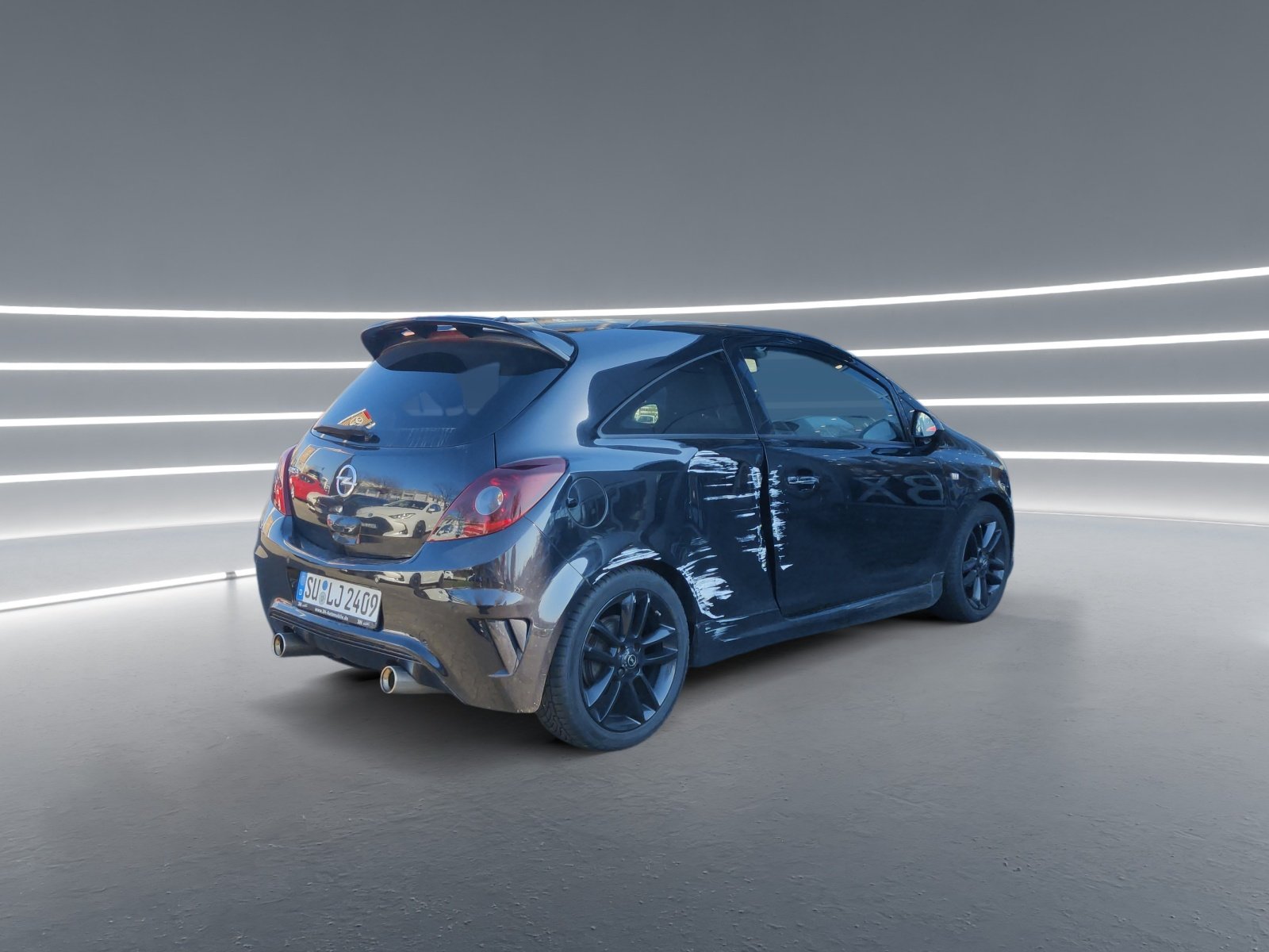 Foto 1 - CORSA 1,4 Klima Seitenschaden, Schwarz