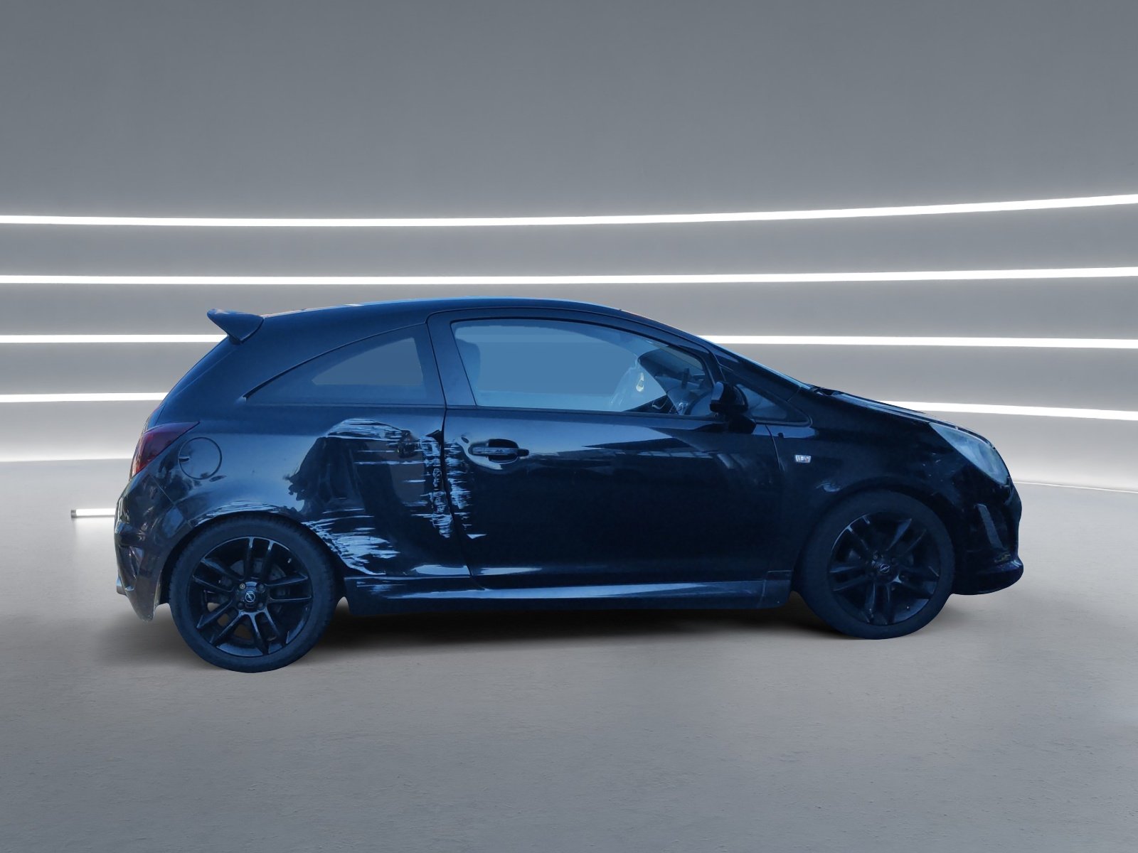 Foto 1 - CORSA 1,4 Klima Seitenschaden, Schwarz