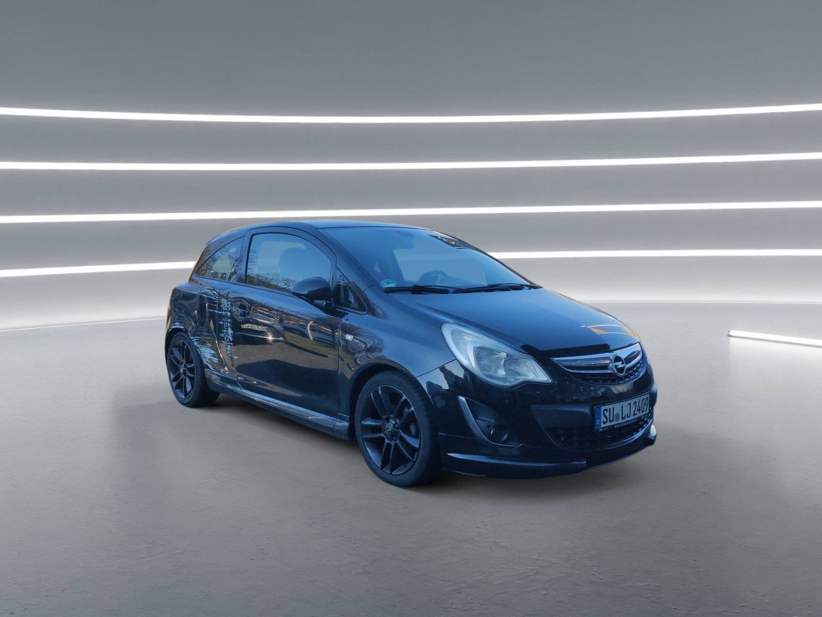 Foto 1 - CORSA 1,4 Klima Seitenschaden, Schwarz