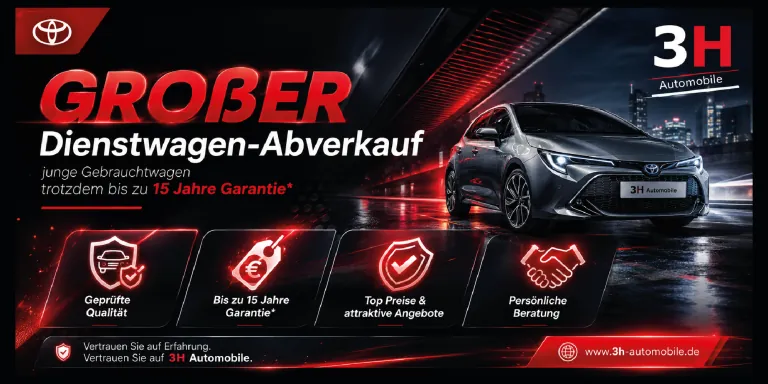 Dienstwagen-Abverkauf
